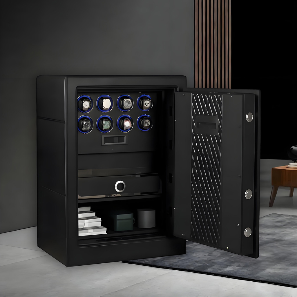 FBM8S2YS premium PU leather watch safe