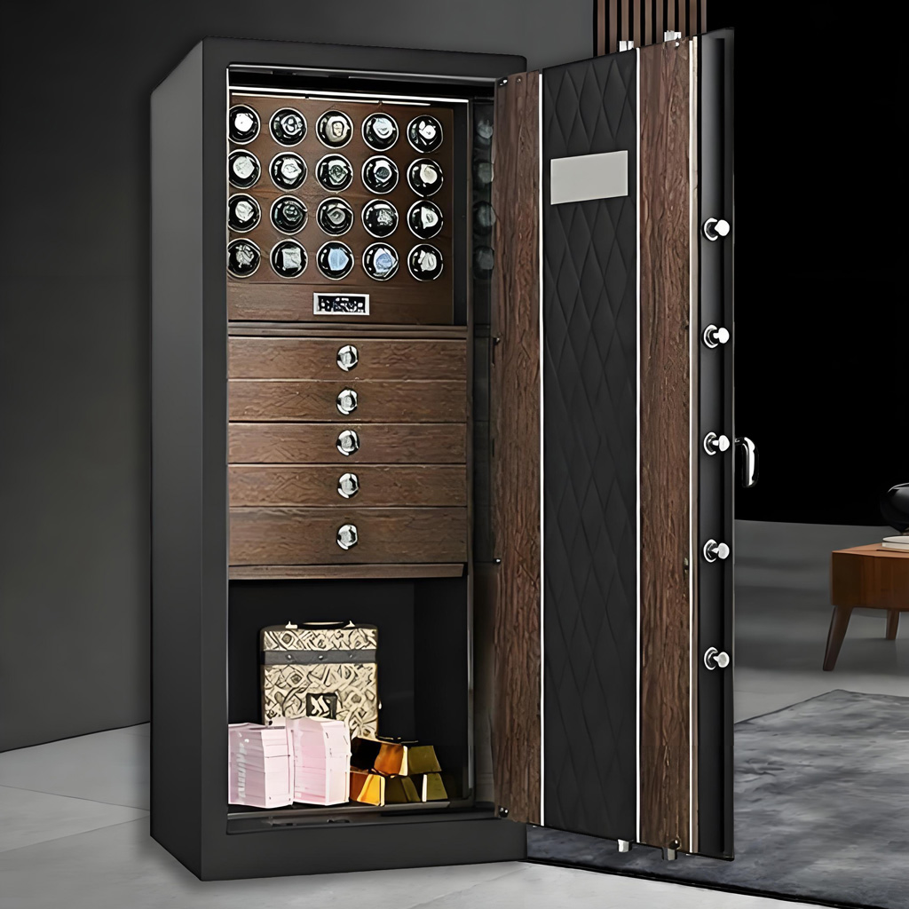 PEM20S5YL ebony interior watch safe